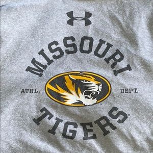 Under armor Missouri tigers sweatshirt